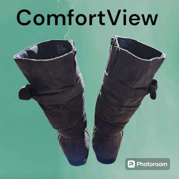 Comfort View Heather  Wide Calf Size 7W‎ - Picture 2 of 4